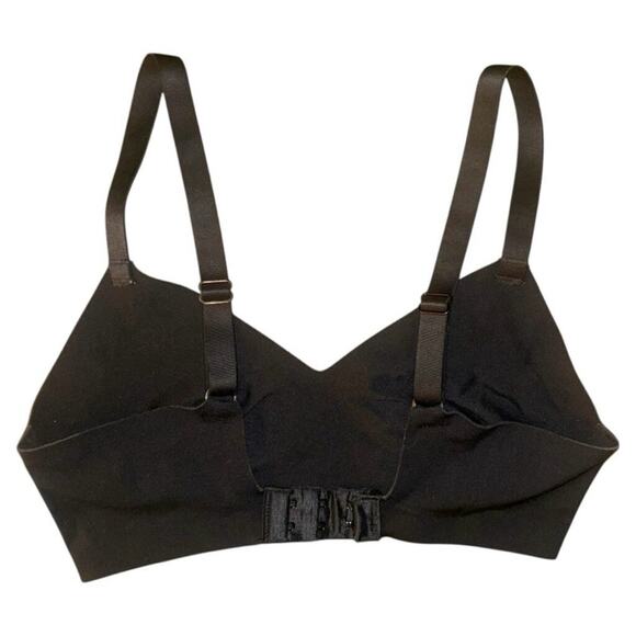 Aerie Smoothez Black Wireless Bra XS – Seamless Unlined Bralette - Picture 3 of 5